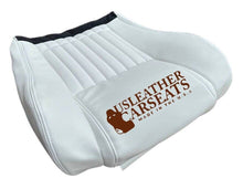 Load image into Gallery viewer, 1997-1998 Pontiac Firebird Trans Am -Driver Side Bottom Leather Seat Cover White