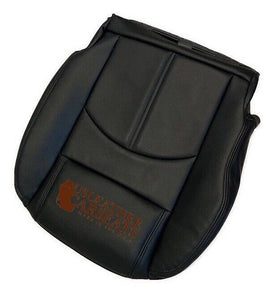 2015 GMC Acadia Driver Bottom Genuine Leather Seat Cover Black