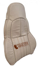 Load image into Gallery viewer, 1998-2003 Chevy Corvette CTD DRIVER Lean Back OEM Leather Seat Cover Tan