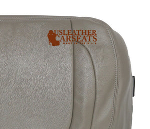 2004-2005 Fits Dodge Ram 1500 Driver Bottom Synthetic Leather Seat Cover Taupe "Gray"