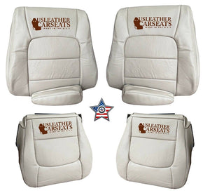 1998 to 2007 Fits Lexus LX470 Full Front Synthetic Leather Seat Covers Color Tan