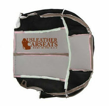 Load image into Gallery viewer, 2002 Cadillac Escalade Full Front Perforated Leather Seat Covers Shale Tan