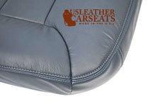 Load image into Gallery viewer, 1995-1998 1999 Chevy Suburban Passenger Bottom Synthetic Leather Seat Cover Blue