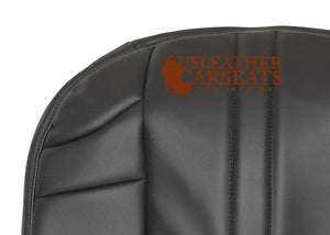 2003 Fits Jeep Grand Cherokee Driver Bottom Synthetic Leather Seat Cover Dark Gray