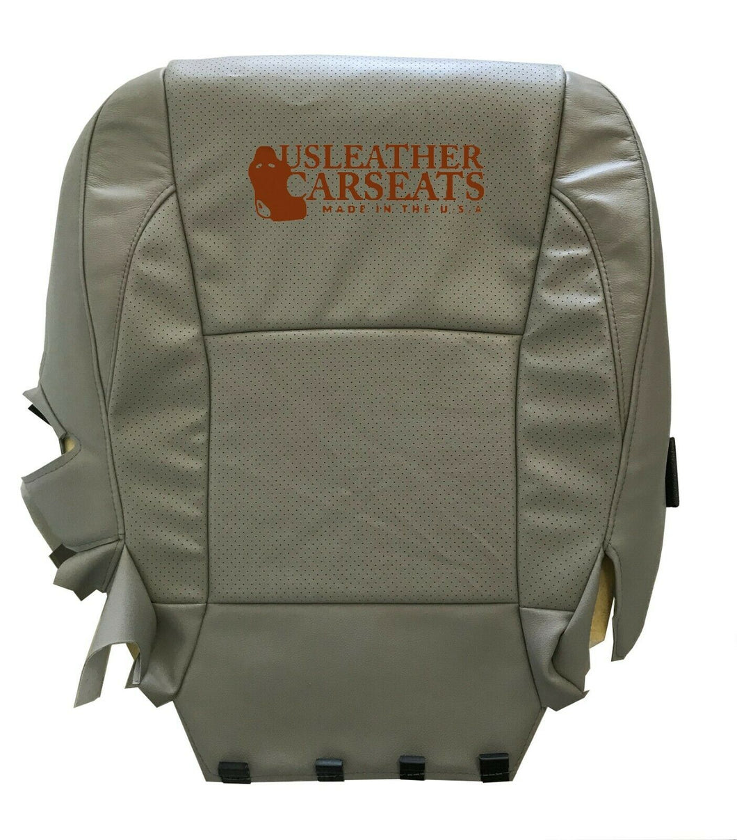 Driver Bottom Leather With Perforated Vinyl Seat Cover For 2010-2012 Lexus ES450