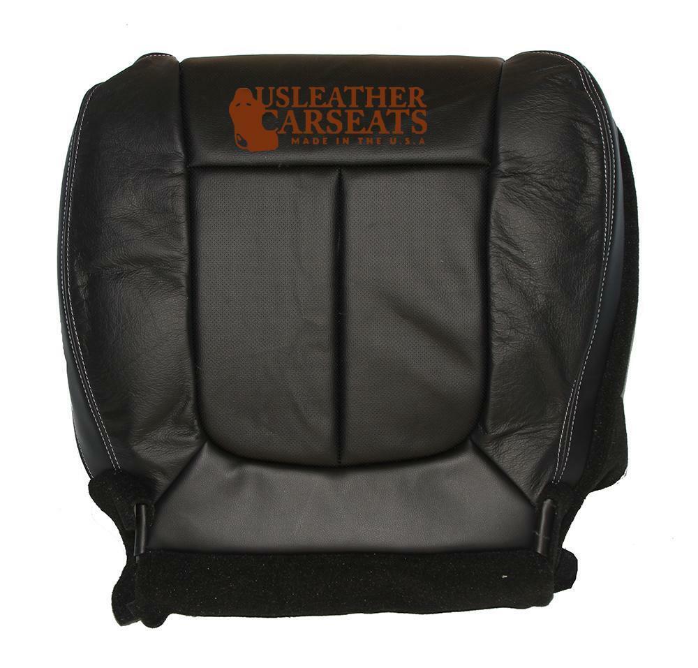 USLEATHER CARSEATS Driver Lean Back Perf Leather Seat Cover For 2010-2014 Ford F150 Lariat/XLT/FX4 - Black, Made In USA
