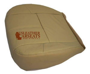07-14 Chevy Suburban 2500 Driver Side Bottom Vinyl Seat - Cover Cashmere TAN