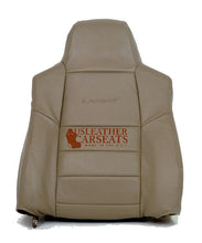 Load image into Gallery viewer, 2002 Ford F250 Lariat Driver &amp; Passenger leather Complete Leather Seat Cover Tan