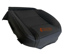 2005-2009 Ford Mustang Coupe V6 - Passenger Side Bottom Leather Seat Cover Black