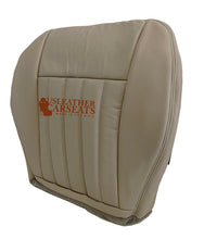 Load image into Gallery viewer, 05-07 Fits Jeep Liberty Driver Bottom Replacement Leather Seat Cover Light Gray Stone