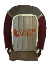 Load image into Gallery viewer, 2002-2005 Mercury Mountaineer Driver Side Bottom Leather Seat Cover 2 Tone Tan