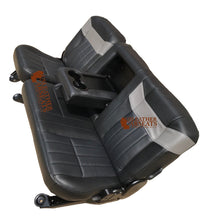 Load image into Gallery viewer, 05-2007 Ford F250 F350 Harley Davidson Second Row Rear Leather Seat Cover BLACK