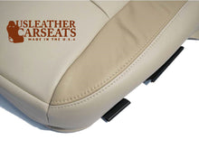 Load image into Gallery viewer, 2006-2008 Ford Explorer Passenger Side Bottom Leather Seat Cover two 2 tone Tan