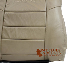 2002 2003 2004 Fits Ford Excursion Limited Full Front Leather Seat Cover TAN