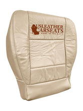 Load image into Gallery viewer, 2000-2004 Fits TOYOTA TUNDRA Driver &amp; Passenger Bottom Leather Seat Covers Tan