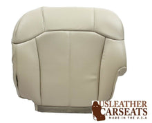 Load image into Gallery viewer, 2001 Cadillac Escalade Driver Side . Bottom Perforated Leather Seat Cover Shale