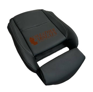 2012-2017 Fits BMW X3 X4 (F25 F26) driver bottom leather seat cover black
