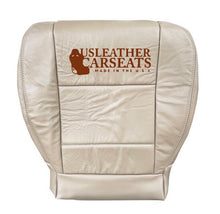 Load image into Gallery viewer, 2000-2004 Fits TOYOTA TUNDRA Driver &amp; Passenger Bottom Leather Seat Covers Tan