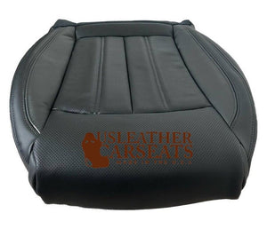 2017 2018 AUDI A7 - Quattro Driver Bottom Perforated leather seat cover black