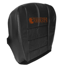 Load image into Gallery viewer, 2009 2010 Ford F250 F350 Lariat Driver Side Bottom Leather Seat Cover Black