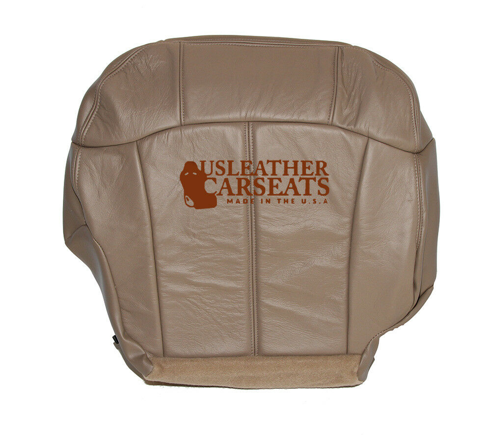 1999 Chevy Silverado Suburban Tahoe Driver Side Bottom Leather Seat Cover Tan