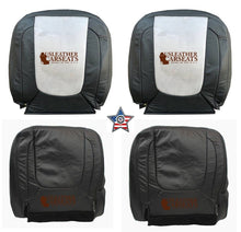 Load image into Gallery viewer, 2004 For Dodge Ram 2500 Laramie Full Front Leather Seat Cover Dark Gray