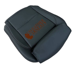 2012-2017 Fits BMW X3 X4 (F25 F26) driver bottom leather seat cover black
