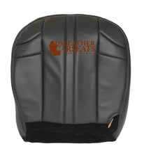 Load image into Gallery viewer, 2005 Fits Jeep Grand Cherokee Driver Bottom Synthetic Leather Seat Cover Dark Gray