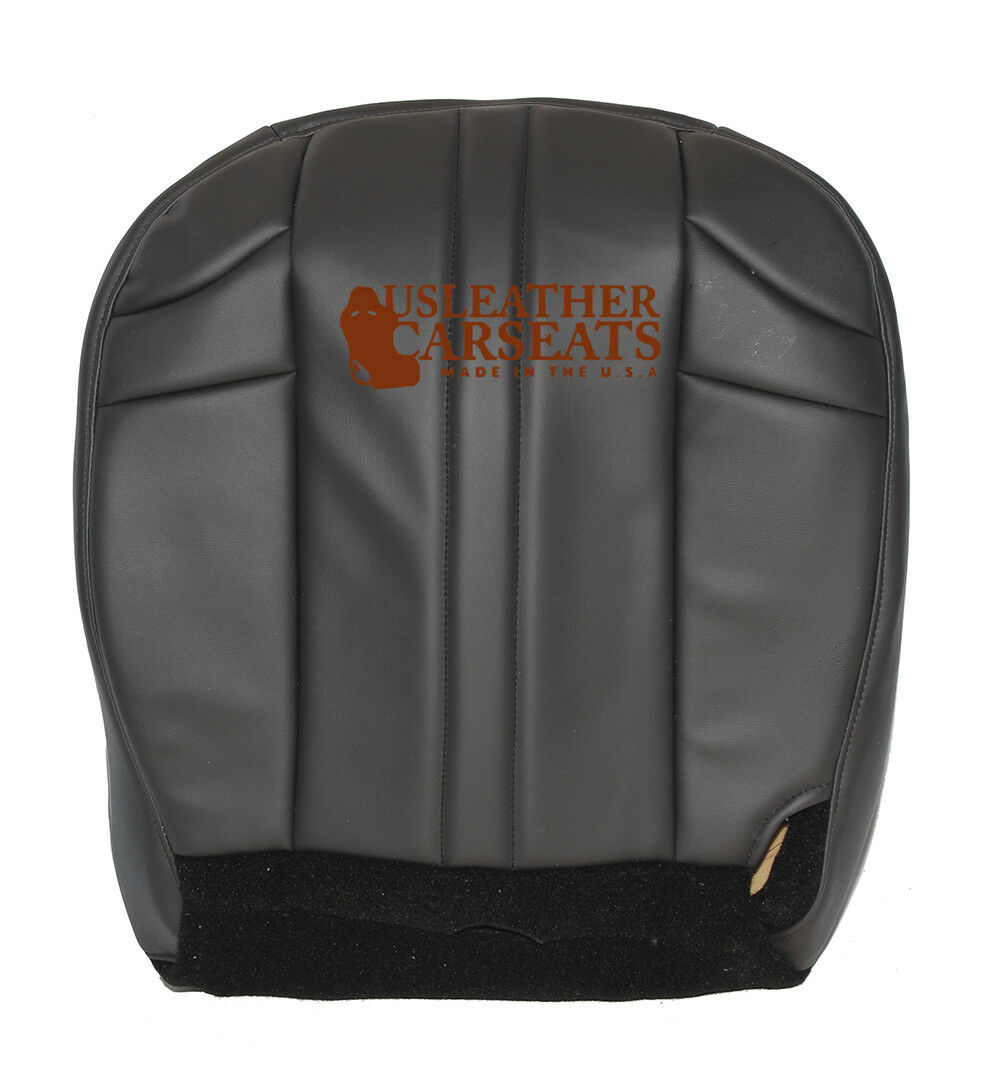 2005 Fits Jeep Grand Cherokee Driver Bottom Synthetic Leather Seat Cover Dark Gray