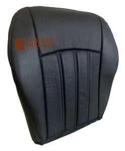 2008-2010 For  Chrysler 300 C Limited Full Front Leather Seat Cover Dark Gray
