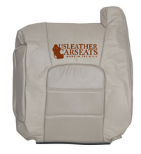 Load image into Gallery viewer, 1999 Cadillac Escalade EXT Driver Lean Back Perforated Leather Seat Cover Shale