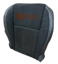 Load image into Gallery viewer, 2017-2021 Fits Dodge Challenger SRT Hellcat Suede Perf Leather Seat Cover Black