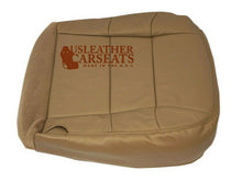 Load image into Gallery viewer, 1997 1998 1999 Lincoln Navigator Driver Bottom Synthetic LEATHER Seat Cover TAN