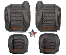 Load image into Gallery viewer, 2003-2007 Hummer H2 AWD Full front Leather Replacement Seat Cover Black
