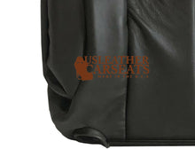 Load image into Gallery viewer, 2002 Chevy Avalanche 1500 Z71 Z66 Driver Lean Back Leather Seat Cover Dark Gray