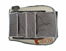 Load image into Gallery viewer, 2005 Ford Excursion EDDIE BAUER Leather Driver Bottom Seat Cover 2Tone Black Tan