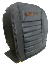 Load image into Gallery viewer, 2005-2009 Ford Mustang DRIVER Bottom Perforated Leather Seat Cover Black