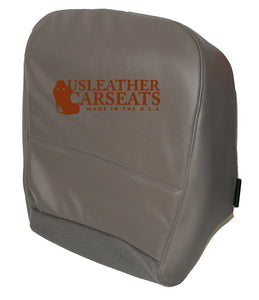 2008 2009 2010 Ford F250 F350 Work Truck XL Driver Bottom Vinyl Seat Cover Gray