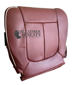 2009- 2012 Ford F150 4X4 Driver Bottom Perforated Leather Seat Cover King Ranch