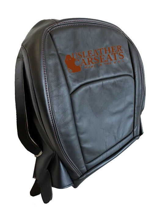 2019-2021 For Jeep Wrangler Unlimited Rubicon Driver Bottom vinyl Seat cover BLK
