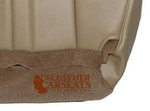 2004 Fits Jeep Grand Cherokee Driver Side Bottom Synthetic Leather Seat Cover Tan