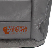 Load image into Gallery viewer, 2007 Ford F250 F350 Lariat Driver &amp; Passenger Leather Complete Seat Covers Gray