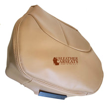 Load image into Gallery viewer, 1998 Fits Chrysler Sebring Driver Side Bottom Synthetic Leather Seat Cover Tan