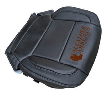 Load image into Gallery viewer, For 2014 - 2019 Chevy Silverado LTZ Full Front Driver  Leather Seat Cover Black