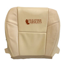 Load image into Gallery viewer, 2008 Cadillac Escalade Driver Bottom Leather Perforated Vinyl Seat Cover Tan