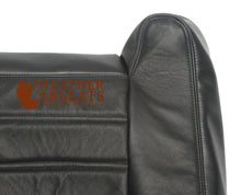 Load image into Gallery viewer, 2004 Hummer H2 Driver Side Lean Back Replacement Leather Seat Cover Black