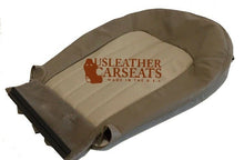 Load image into Gallery viewer, 2002 2003 2004 Mercury Mountaineer Passenger Bottom Leather Seat Cover 2Tone Tan