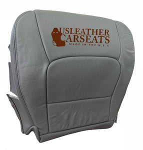 Driver Side Bottom Leather Seat Cover Color Gray Fits 1998 to 2007 Lexus LX470