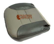 Load image into Gallery viewer, 2000 Chevy Tahoe Z71 Driver Bottom Synthetic Leather Seat Cover 2 Tone Gray