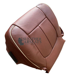 2009- 2012 Ford F150 4X4 Driver Bottom Perforated Leather Seat Cover King Ranch